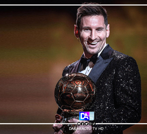 Football : Lionel Messi remporte un 8eme ballon d’or devant Haaland et Mbappé