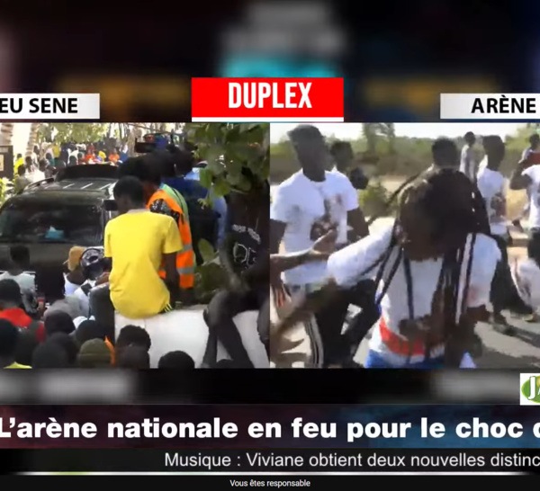 Arène nationale : Les fans gambiens en démonstration de force, derrière leur champion, Eumeu Sène !