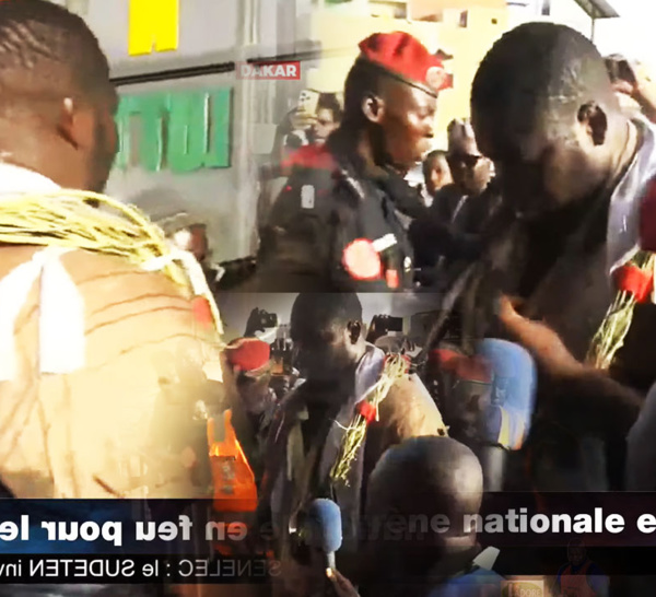 Les premières images de Tapha Tine à l’arène nationale, le géant du Baol fin prêt pour affronter le Tay Shinger …