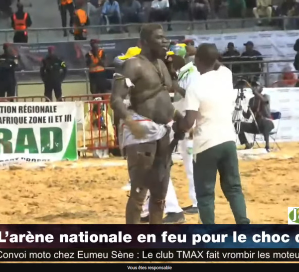 Arène nationale : Grosse victoire de Alboury qui corrige Kéweul en quelques minutes !