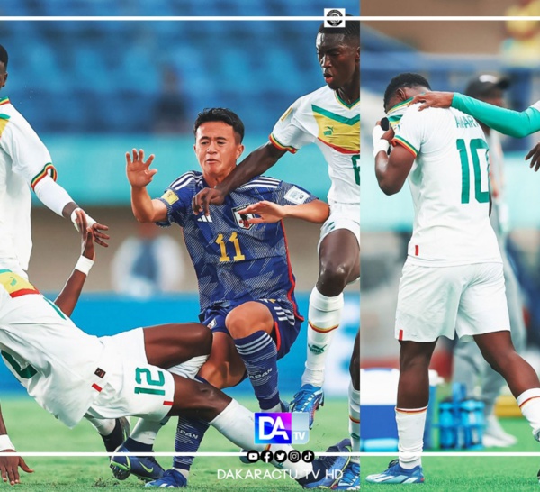 Mondial U17 : Le Sénégal perd contre le Japon, Amara Diouf et Serigne Diouf blessés !