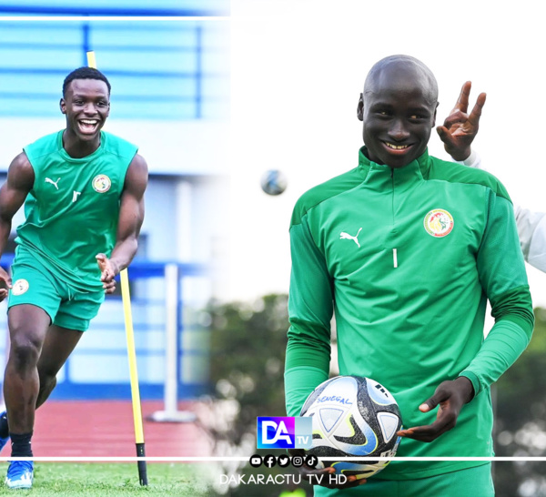 Mondial U17 : Déclarés forfaits, Amara Diouf et Serigne Diouf ont repris l’entraînement…