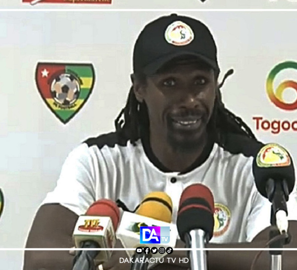 Aliou Cissé après le nul face au Togo : « On a un peu manqué de fraîcheur avec la chaleur »