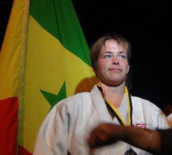 La judoka Léa Buet, naturalisée sénégalaise