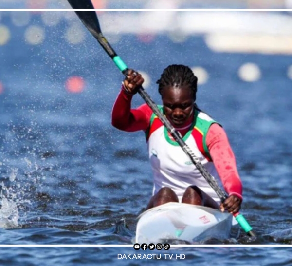 9eme championnats d’Afrique de canoë : Combe Seck décroche l’argent et la qualif aux JO 2024