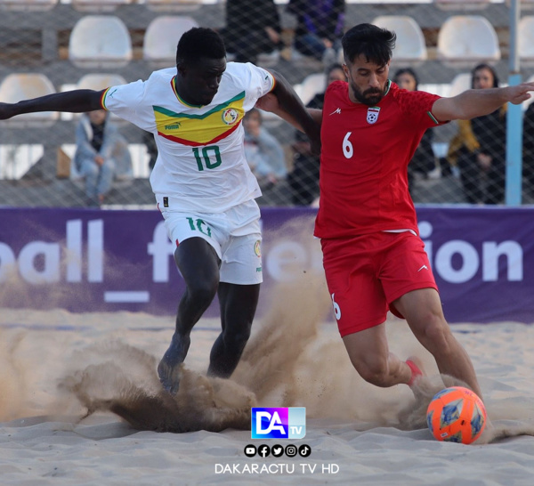 Préparation mondial de Beach Soccer 2024 : Le  Sénégal signe un 3/3 contre l’Iran !