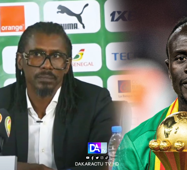 Aliou Cissé explique pourquoi Sadio Manè s’énerve vite depuis un certain temps…