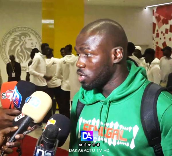 Kalidou Koulibaly : «  On sait que cette CAN sera très compliquée pour nous… »