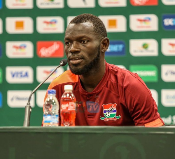 Omar Coly (capitaine de la Gambie) : « Nous n’avons pas peur du Sénégal! »