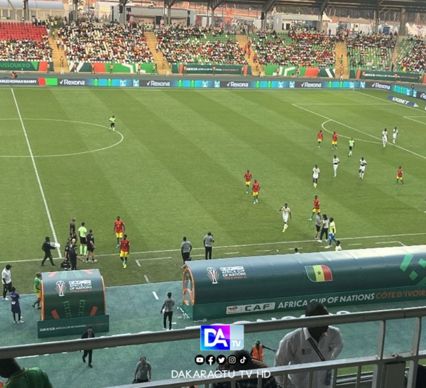 Sénégal vs Guinée : Pas de buts dans le derby, (0-0) à la pause …