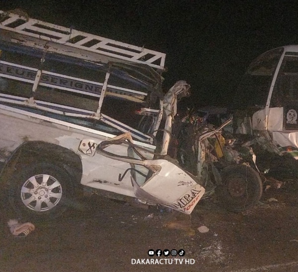 Accident sur la route de Porokhane : Le bilan s'alourdit à 13 morts