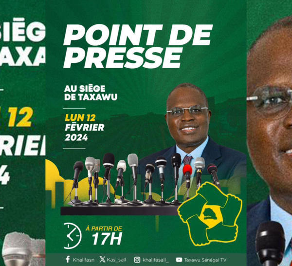 [ 🛑Direct ] Crise politique au Sénégal: La coalition Khalifa President fait face à la presse