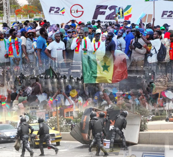 [ 🛑DIRECT ] DUPLEX / Rassemblement à HLM Grand Yoff:  le  F24 sonne la mobilisation...