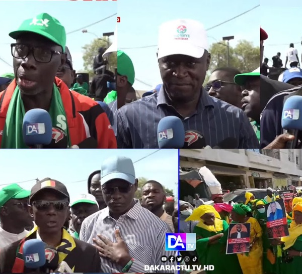 Rassemblement Pikine: Des sénégalais manifestent leur mécontentement en ce jour de "vote symbolique"