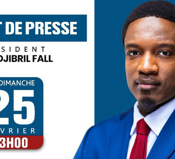 [ 🛑DIRECT ]   Point de Presse de Pape Djibril Fall