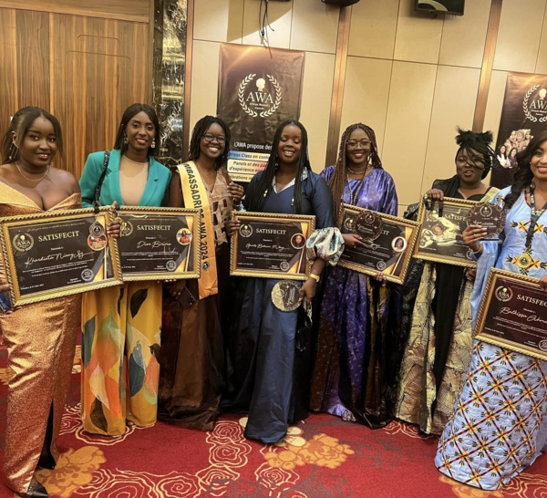 African Women's Awards : Des femmes sénégalaises ont obtenu des trophées à Conakry