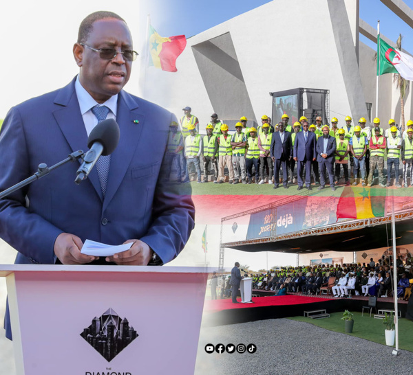 Pôle Urbain de Diamniadio : Macky Sall lance les travaux de Diamond Green City.