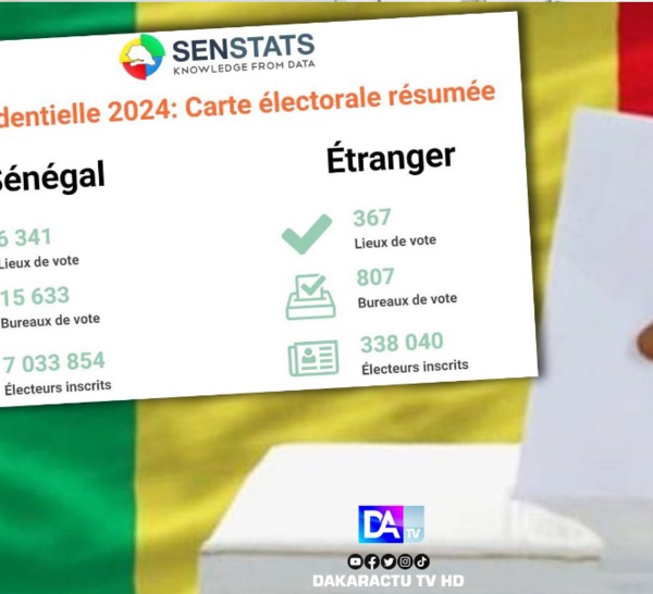 Présidentielle 2024: Les détails de la nouvelle carte électorale