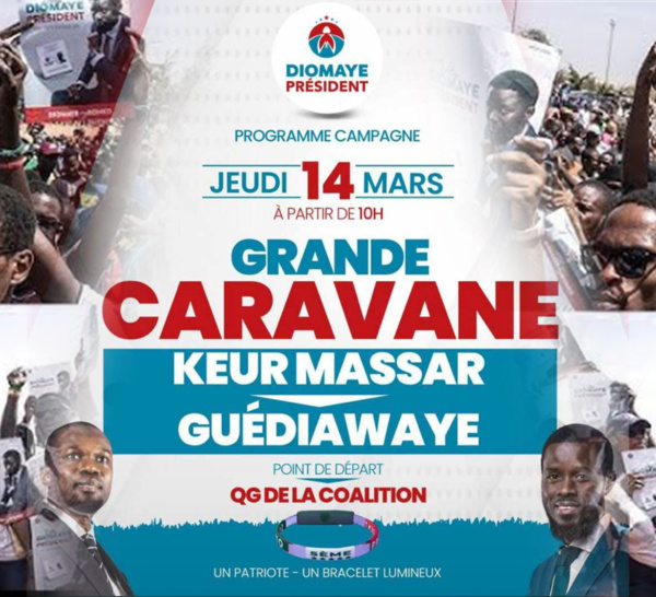 [ 🛑DIRECT ]  La coalition Diomaye Président reste à Dakar, Keur Massar et Guédiawaye à l'honneur!