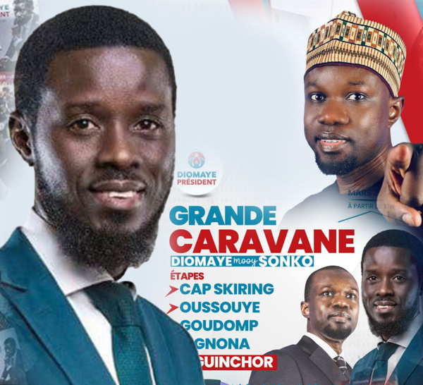 [ 🛑DIRECT ] Campagne-Presidentielle2024: Suivez la caravane de DiomayePrésident à Ziguinchor...