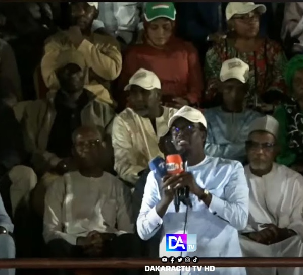 Meeting BBY à Tamba /« Mamadou Kassé adoube Amadou Bâ et encense les militants : « Allez retirer vos cartes d'électeurs… on n'a rien à craindre !»