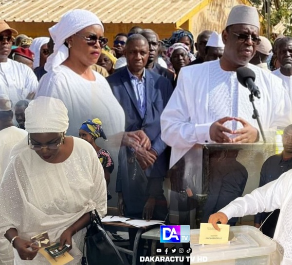 Fatick-Présidentielle 2024 : La déclaration de Macky Sall après son vote