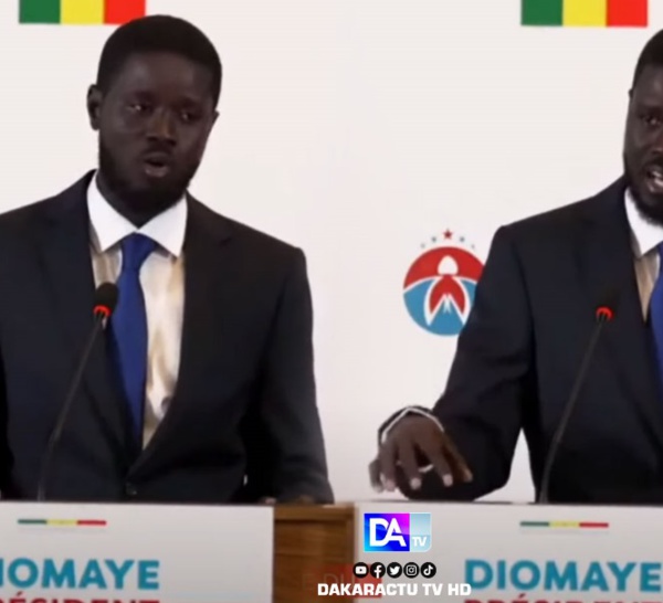 Président Bassirou Diomaye Faye : « Je m'engage à gouverner avec humilité, dans la transparence, à combattre la corruption… Je salue la posture du Président Macky Sall »