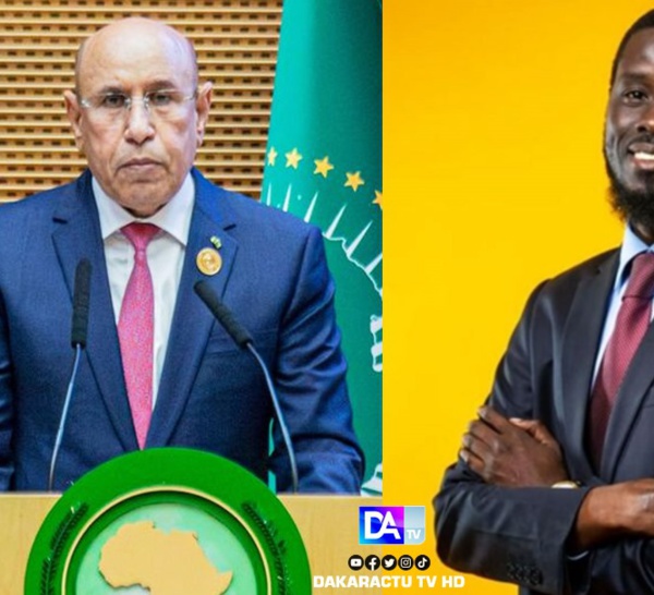 Présidentielle 2024 : Le president Mauritanien, Mohamed Cheikh El Ghazouani félicite le président Bassirou Diomaye Faye