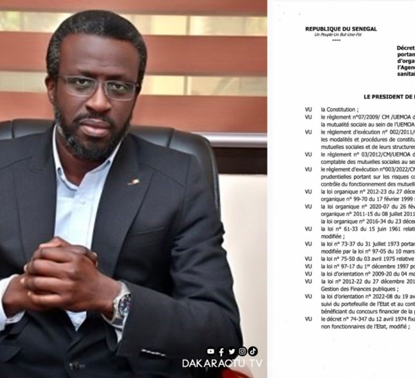 Décret de modification de la CMU en SEN CSU : Une décision "inélégante", selon Dr Abdoulaye Bousso