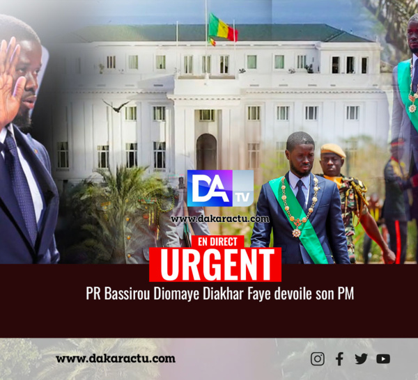 [🛑DIRECT / PALAIS ] URGENT 🚨 🚨 Formation du nouveau Gouvernement du PR Bassirou Diomaye Faye