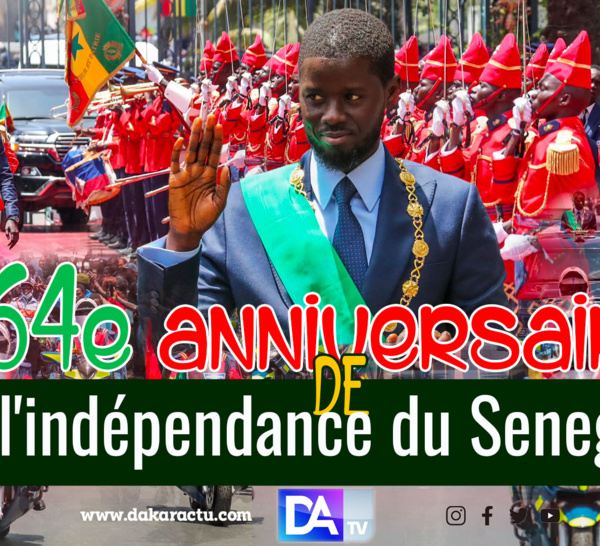 [🛑DIRECT ] Fête de l'indépendance- 4 Avril 2024:  Cérémonie de levée des couleurs au Palais de la République