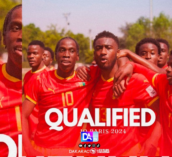 Football / Qualifications aux Jeux Olympiques 2024 : La Guinée obtient sa place !