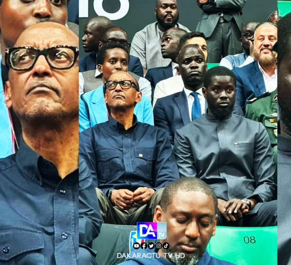 BAL4 : Le président Bassirou Diomaye Faye et son homologue Paul Kagamé ont été chaleureusement accueillis au Dakar Arena !