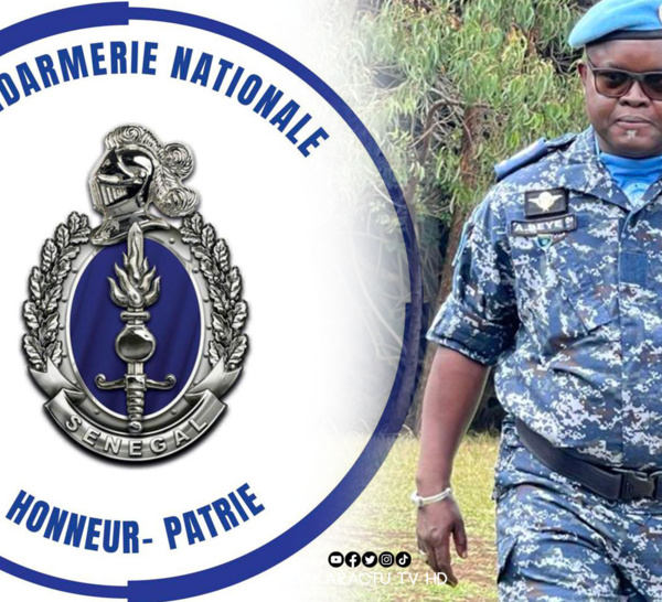 Chamboulement à la Gendarmerie nationale: Assane Bèye devient Général de brigade et prend la tête de la gendarmerie territoriale