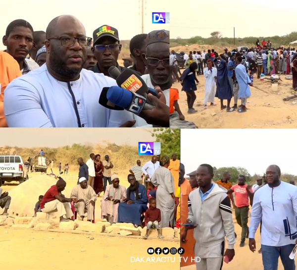 Visite dans les  villages impactés par les ICS: " Nous avons constaté ici un apartheid...Des populations qui sont malmenées, torturées dans leurs droits (Birahim Seck, Forum Civil)