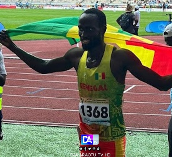 Championnat d'Afrique : Cheikh Tidiane Diouf sacré champion d'Afrique du 400m, mais sans qualification olympique