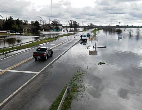 L'Argentine sous les eaux