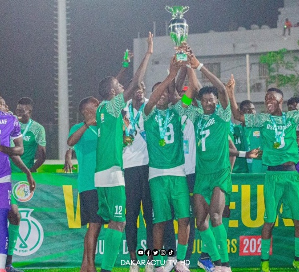 Football : Le Jaraaf remporte la finale de la Coupe du Sénégal juniors