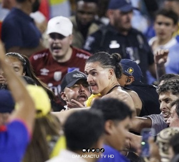 Demi-finale Copa América : La Colombie s'impose face à l'Uruguay, Darwin Nunez impliqué dans une bagarre générale