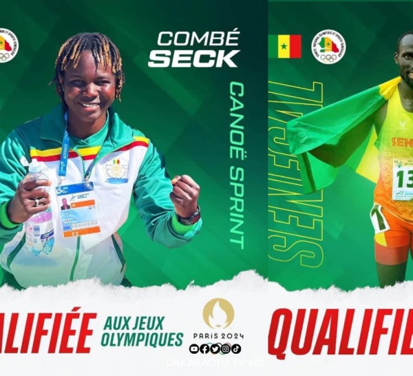 JO 2024 : Louis François Mendy et Combé Seck désignés porte-drapeaux pour le Sénégal