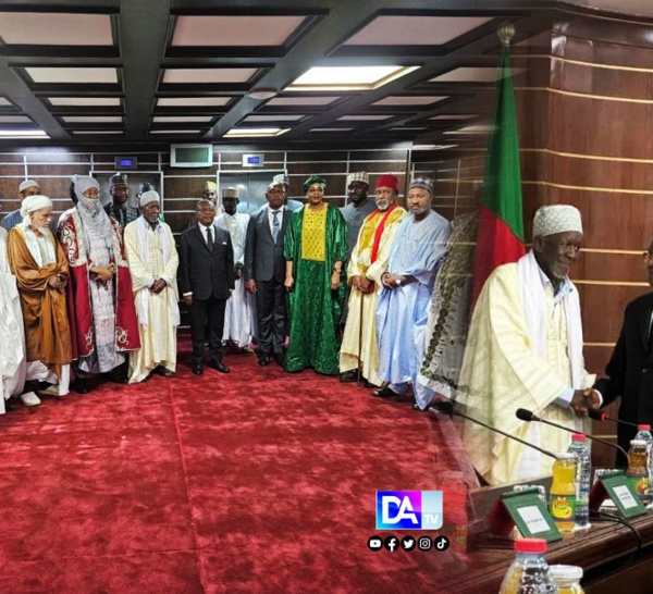 Tournée religieuse en Afrique : Le Khalife Cheikh Mouhamadou Mahi Ibrahima Niass reçu par le premier ministre Camerounais