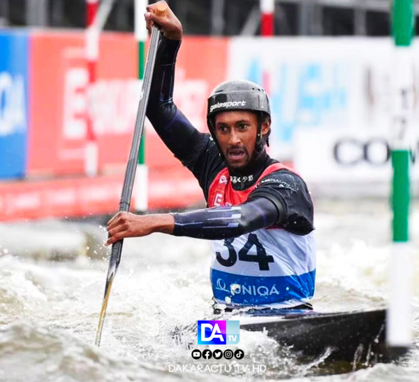 JO 2024 : Le sénégalais Yves Bourbhis se hisse en demi-finale du Canoë Slalom