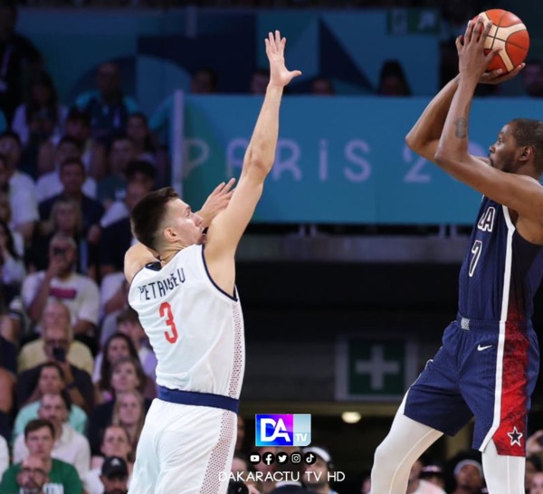 JO 2024 / Basket : Victoire écrasante des États-Unis face à la Serbie 110-84