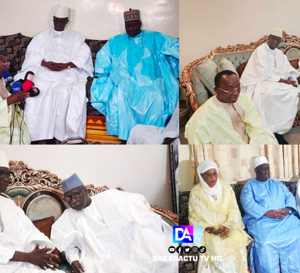 Tivaouane : Amadou Bâ chez le khalife général, Serigne Babacar Sy Mansour