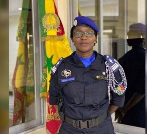 Promotion : Le Cdt Mame Rokhaya Lo promue Commandant de la Légion de la Gendarmerie de l'Air et des Transports aériens