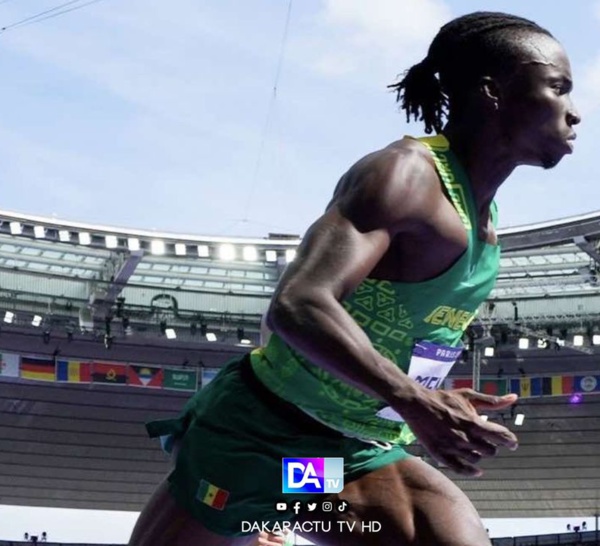 JO 2024 : Louis François Mendy en demi-finale du 110m haies !