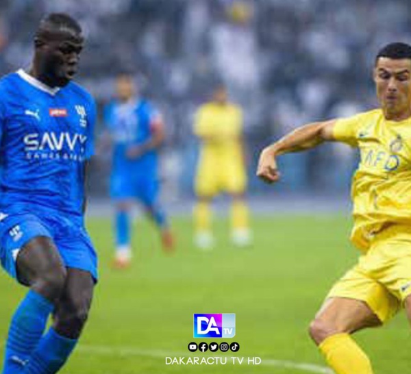 Super Coupe d'Arabie Saoudite : Al-Hilal de Kalidou Koulibaly surclasse Al-Nasr de Sadio Mané et CR7