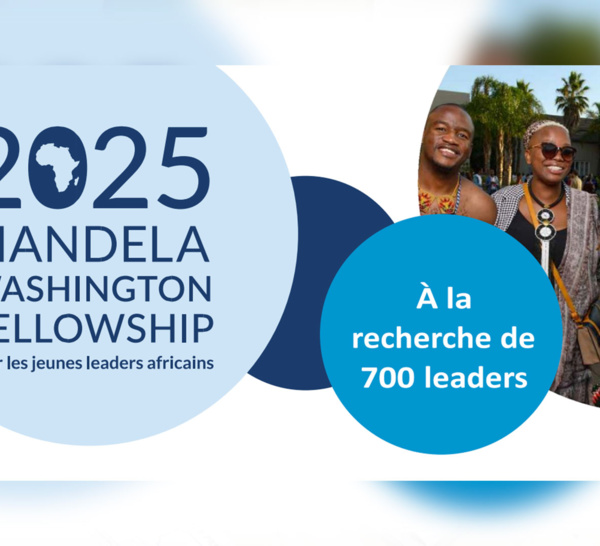 Appel à candidatures  du Programme YALI –Mandela Washington Fellowship for Young African Leaders