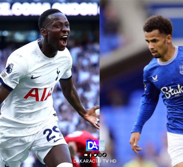 Premier League : Everton d’Iliman Ndiaye et Gana Guèye coule face à Tottenham de PMS