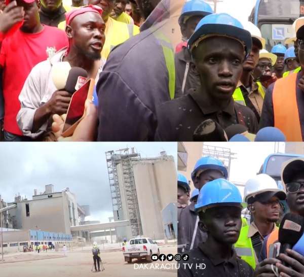 Thiès/ Visite du Ministre du travail à la Cimenterie du Sahel: Les travailleurs égrènent un chapelet de doléances et indexent...